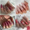 Nxy Nail Gel Matee French Style Polsih 2 шт. Установить гибридный полуподвижный ультрафиолетовый УФ-светодиодная база верхнего покрытия Художественная маникюр 0328