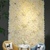 Rose artificielle créative 40x60cm, mur de fleurs, plantes artificielles de mariage, mur de fond, décoration moderne en soie pour noël