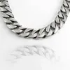 Chains Never Fade Stainless Steel Silver Color Cuban Necklaces For Mens Women's Links Curb Chain Gifts Jewelry Length WholesaleChains