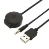 USB 3.5mm AUX till Bluetooth Audio Aux Kvinnlig adapterkabel för bil BMW Mini Cooper Cy917-CN