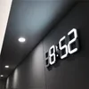Cyfrowy zegar ścienny LED Świezący tryb nocny Jasność Regulowana tabela elektroniczna Inteligentna 220329