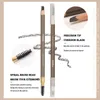 Doppelseitiger Machete-Augenbrauenstift mit Pinsel 3D Misty Natural Precise Brows Pencils Hochwertiges, professionelles Augenbrauenverstärker-Make-up