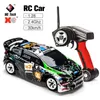 Wltoys K989 1/28 2.4G 4WD voiture brossé RC télécommande course RTR dérive alliage hors route chenille jouets modèles 220429