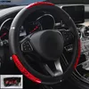 Steering Wheel Covers China Dragon Design Car Reflective Faux Leather Elastic Auto Protector For StylingSteering