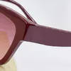 Kwadratowa rama płytowa mężczyźni żeńskie okulary przeciwsłoneczne A71438 Wakacje wakacyjne damskie okulary przeciwsłoneczne ochrona UV Oryginalne pudełko 3805235