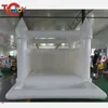 Utomhusaktiviteter Kids Mini Bouncer White Bounce House With Ball Pool POOL Pink Uppblåsbart Bouncy Castle