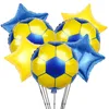 Decoración de fiesta 1set Fútbol Baloncesto Globos de aluminio Tema deportivo Suministros de cumpleaños Niños Juguete inflado Globos Baby Shower GiftParty