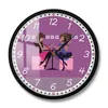 Nail Tech Modern Beauty Spa Art Decer Printed Printized Wall Clock Manicurist Salon Salon Technicy Gift 220615