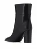 O outono e inverno mais recentes botas de fivela feminina moda moda de alta qualidade em borda zhu design confortável calcanhar médio 8,5cm de festas de luxo embalagem 35-40