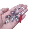 Nyckelringar Bungo Stray Dogs Acrylic Anime Keychain för Lady Key Ring Smycken Födelsedagsfest Skolbag Dekoration Pupil Girl Present