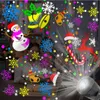 16 Patterns RGB Christmas Laser Projection Lamp Snowflake Projector Light