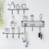 Hooks Rails Metal Pothhook Storage Rack Hook Hanger Creative Iron Simple For Kitchen Homehooks