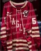 SJ98 CEOVINTAGE RATE MĘŻCZYZN KOBIETY MOUTH Boston College Matt Price Hockey Jersey Hafted Stitched dostosuj potrzebę Nazwę numeru 18 Alex Newhook