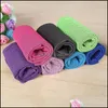 Handdoek home textiel tuin sport koude snelle koeling fitness lopende zweet absorptie slechte outdoor bergbekleding beweging doek handdoeken drop