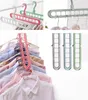 Magic Hanger Organizer Space Saving Dorm Room Essentials Multifunktionella Non Slip Hangers för garderob Tunga kläder