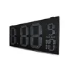 Outdoor IP53 large size green digital display 15 inch waterproof digital module front door iron box oil price screen