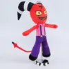 30cm Blitzo's Teddy Plush Doll HELLUVA BOSS Demon Plushies per regalo per bambini