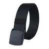 Belt Men's Canvas Belt Tide Sports Outdoor Nylon Non-ferrous Metal Plastic Buckle Casual Fabric Trouser