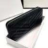 PU Leather Clutch Facs Wallet Rectangle Coin Presh Fashion Prose Business Cards Holder Caption Card Card Bag Luxury Handcor