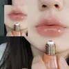 Lip Gloss 10g Fashion Oil Liquid Mini Glaze Portable Gentle Texture Nourishing Small Light Bulb Plumper For MakeupLipLip