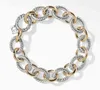 Jewelry Mens Dy Trend Bracelet Gold Charm Designer Women Platinum Twisted Wire Bracelets Hot Round Plated Head Hemp Fashion Versatile Selling Jewelrys