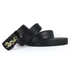 Belts Belt Man Luxury Designer Full Grain Leather Gold Brand Black Metal Buckle PU Strap Men's BeltBelts BeltsBelts