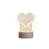 سلاسل أكريليك 3D ليلا مصباح مصباح المنزل المنزل في الهواء الطلق المناظر الطبيعية الهدايا الهدايا