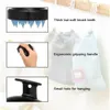 Hair Washing Cleaning girls Shampoo Brush Care Massager Soft Silicone Scalp Brush Comb