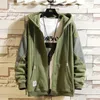 Herenjacks nieuwste klassieke vintage mannelijke losse hoodie jas dames fleece lange mouw zip omhoog capuchon top coatmen's