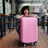 '' Inch Travel Suitcase On Spinner Wheels Rolling Luggage Set Carry Cabin Trolley Bag Women J220708 J220708