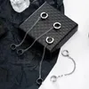 Ohrstecker Unisex Punk Schmerzlose Ohrclip-Ohrringe für Männer Frauen Edelstahl Nicht Piercing Fake Studs/Ohrschmuck GeschenkeStud Kirs22