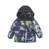 LZH 2021 Новая камуфляжная одежда Детская мальчик сгущается осенняя зимняя куртка Дети в прокладке теплые малышки для мальчиков в средней длине J220718