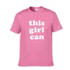 T-shirts This Girl Can Crew Toddler Slogan Tshirt Custom Kid's Tee Shirt Summer Cotton Boy's Girl's Birthday Gift Cute TopT-shirts