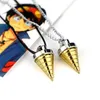 Pendant Necklaces Gurren Lagann Cone Necklace Tengen Toppa Movie Simon Ganman Gold Drill For Men Cosplay Model Jewelry Gift