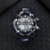 Zegarek moda męska zegarek diod cyfrowy sport na zewnątrz wodoodporne elektroniczne elektroniczne dla mężczyzn zegarki wojskowe Relogio MasculinowristWatches