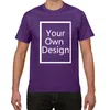 Twoja własna design Mężczyzn T Shirt Marka /zdjęcie Niestandardowe męskie Tshirt Ogółem 5xl 130 kg DIY T Shirt Boys Kid's Baby's Yxxs Tshirt 220505