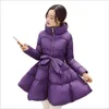 Women's Trench Coats 2022 Fashion Winter Coat Women Warm Outwear Padded Cotton Jacket Womens Clothing High Quality Parkas Manteau Femme G171