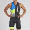 ZOOTEKOI Mens Triathlon Sleeveless Breathable Tighthcoat Summer Mountain Bike Cycling Outdoor Sports Running Wear 220621