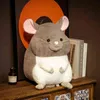 Hamster Kissen Unten Baumwolle Plüsch Spielzeug Weiche Gefüllte Puppe Kissen Cartoon Nettes Geschenk Für ld Kind J220729