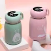 11 oz su şişeleri Noel hediyeleri kütle taşınabilir kahve kupaları araba içi çay su termos şişesi akıllı yalıtım bardağı sıcaklık ekran vakum şişeleri