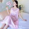 Womens nightdress Designer pajamas for woman summer dresses women clothing robe plus size crew neck sexy lace sleeveless