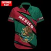 Plstar Cosmos Mexico Gepersonaliseerde aangepaste naam Hawaiiaanse shirts mode 3Dprint zomer grappige strand korte mouw casual A 3 220713