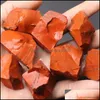 Loose Gemstones Jewelry Irregar Natural Red Energy Stone For Pendant Necklaces Lucky Making Accessories Home Garde Dh8Np