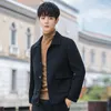 Men's Wool & Blends 2022 Winter Korean Short Double Faced Jacket For Coat Men Overcoat Fashion1 Viol22