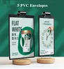 A6 Sidan Vridande akrylskylt Holder Menu Holders Plasticing Boards Signs Stand med affischfoto PVC -ram
