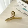 Lunghezza 11,8 CM 2 giunzioni di colore Morsetto per capelli a croce Clip per artigli per capelli grandi in lega da donna Scava fuori forcine geometriche per regalo copricapo femminile coda di cavallo