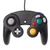 Contrôleurs de jeu Joysticks Contrôleur filaire GameCube Gamepad pour contrôle de console vidéo WII avec port GC 85DDGame