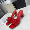 Designer sandalen dames flip-flops loafers mode jelly slip hoge hak slippers sandalen zomer luxe casual schoenen