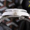 Diamond Watch Mens Mouvement m￩canique automatique Montres de 42 mm en acier inoxydable Montre de Luxe Business Wristwatch