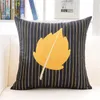 Cushion/Decorative Pillow Short Plush Yellow Black Geometry Pillows Case Cartoon Kids Room Decor Cushions Nordic Simple Sofa Modern Throw Pi